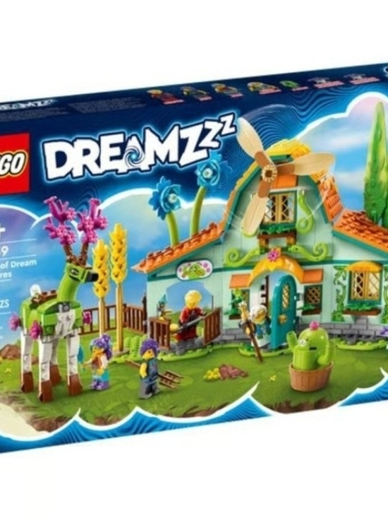 Dreamzzz Windmill Cottage Playset - Teal & Orange